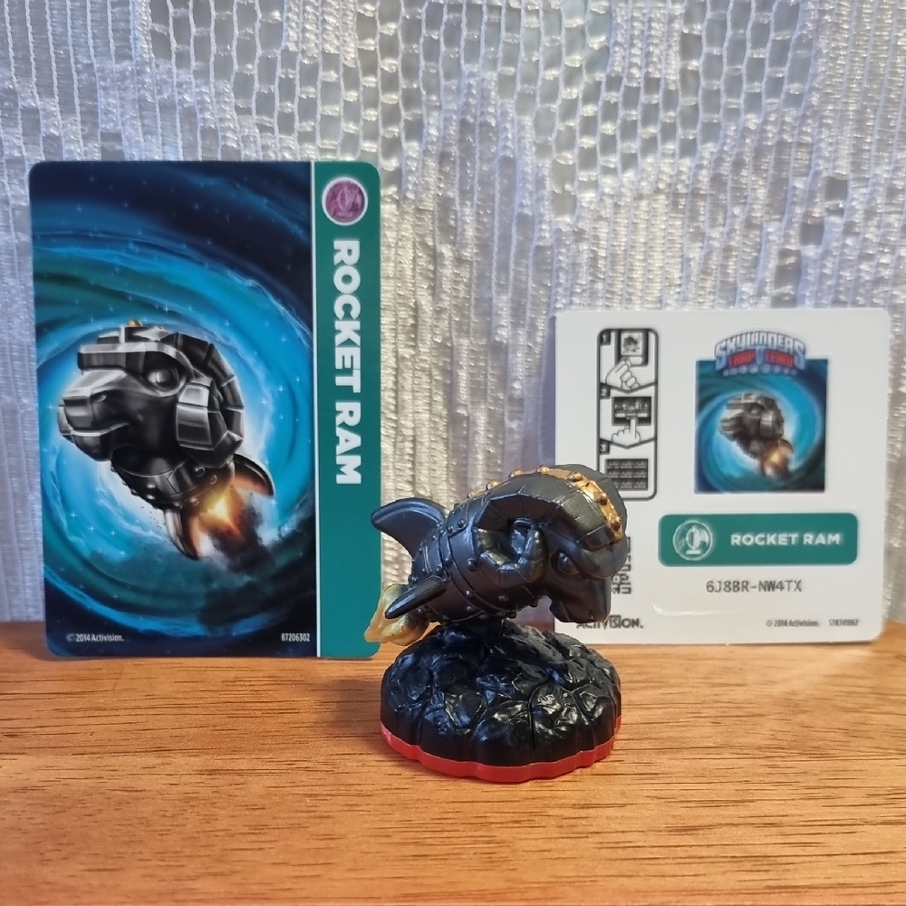 Skylanders Trap Team Rocket Ram Figure Activision 2014